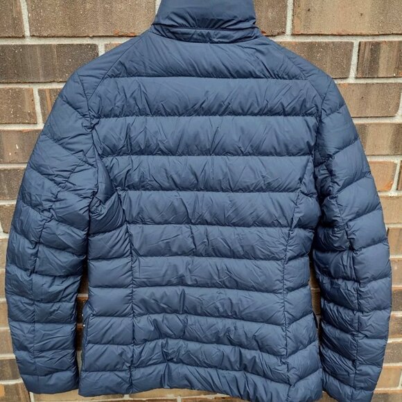Parajumpers Alisee Down Jacket M Blue Quilted Lightweight Puffer Coat NWOT - Picture 6 of 13